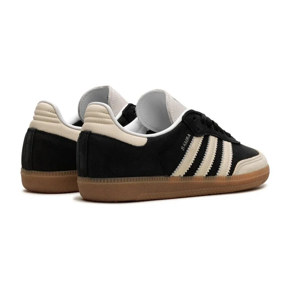 Adidas Women's Samba OG W Black Core Black/Wonder White/Silver Metallic IE5836